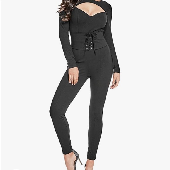Guess long sleeve jumpsuit - Picture 1 of 5